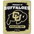 Colorado Golden Buffaloes NCAA Property of Micro Raschel Blanket (50x60)