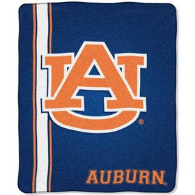 Auburn Tigers NCAA Royal Plush Raschel Blanket (Jersey Mesh Series) (50x60)auburn 