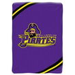 East Carolina Pirates NCAA Royal Plush Raschel Blanket (Force Series) (60x80")"