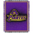 East Carolina Pirates NCAA Triple Woven Jacquard Throw (019 Focus) (48x60")"