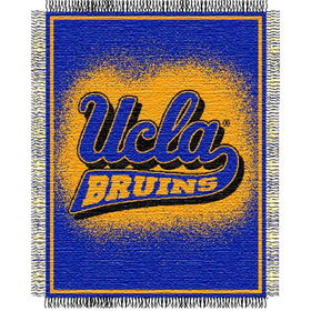 UCLA Bruins NCAA Triple Woven Jacquard Throw (019 Focus) (48x60")"ucla 