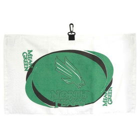 North Texas Mean Green NCAA Printed Hemmed Towelnorth 