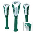 North Texas Mean Green NCAA Nylon Headcovers (Set of 3)