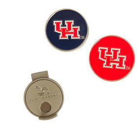 Houston Cougars NCAA Hat Clip & Ball Markerhouston 