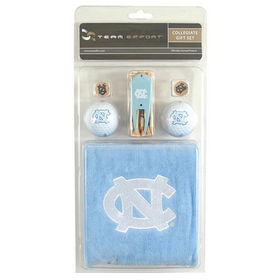 North Carolina Tar Heels NCAA Golf Gift Setnorth 