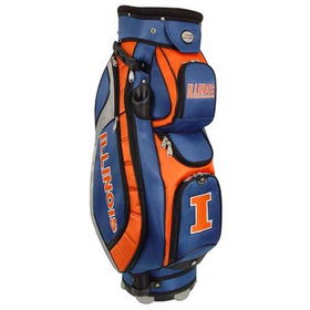 Illinois Fighting Illini NCAA Lettermans Club II Cooler Cart Bagillinois 