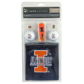 Illinois Fighting Illini NCAA Golf Gift Setillinois 