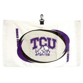 Texas Christian Horned Frogs NCAA Printed Hemmed Toweltexas 