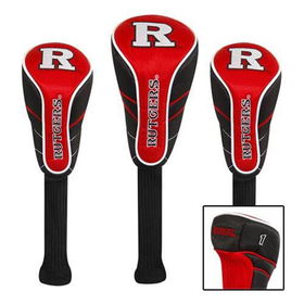 Rutgers Scarlet Knights NCAA Nylon Headcovers (Set of 3)rutgers 