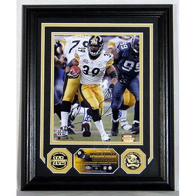 Willie Parker Autographed"  Photo Mint"willie 