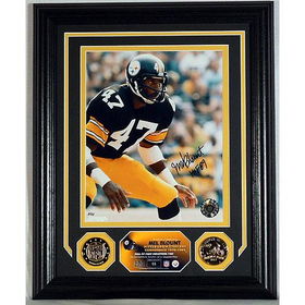 Mel Blount Autographed" Photomint"mel 