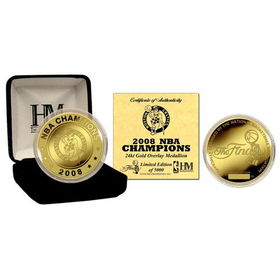 Boston Celtics 24KT Gold 2008 NBA Champions Coinboston 