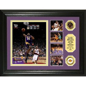 Kobe Bryant 2008 NBA MVP 24KT Gold Coin Highlight Photomintkobe 