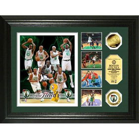 Boston Celtics 2008 NBA Finals 24KT Gold Coin Highlight Photo Mintboston 