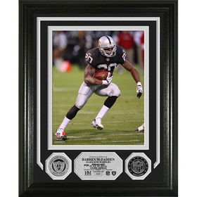 Darren McFadden Raiders Silver Coin Photo Mintdarren 