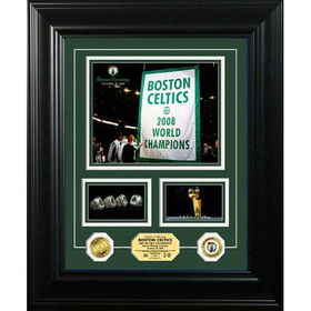 Boston Celtics 2008 NBA Champions Banner Raising 24KT Gold Coin ?Marquee? Photo Mintboston 