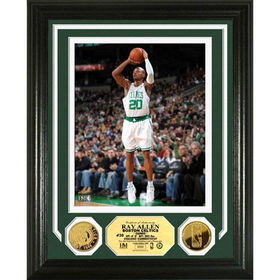 Ray Allen 24KT Gold Coin Photo Mintray 