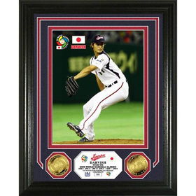 Darvish '09 WBC 24KT Gold Coin Photo Mintdarvish 