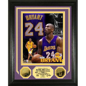 Kobe Bryant ?Hoops Heroes? 24KT Gold Coin Photo Mintkobe 