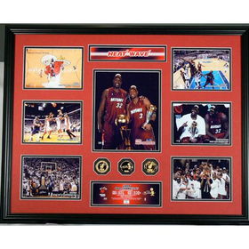 Miami Heat 2006 Nba Champs Heat Wave" Mega Mint"miami 