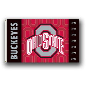 Ohio State NCAA 3' x 5' Premium 2-Sided Banner Flagohio 