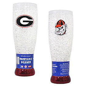 Georgia Bulldogs NCAA Crystal 16oz Pilsnergeorgia 