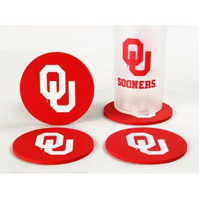 Oklahoma Sooners NCAA Coaster Set (4 Pack)oklahoma 