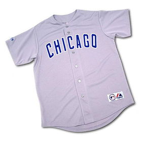 Chicago Cubs MLB Replica Team Jersey (Road) (Small)chicago 