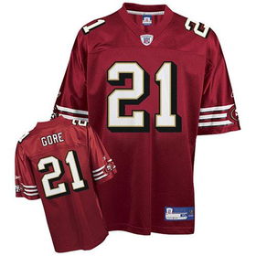 Frank Gore #21 San Francisco 49ers 2008 NFL Replica Player Jersey (Team Color) (XX-Large)frank 