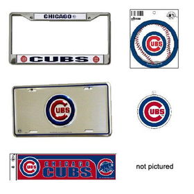 Chicago Cubs MLB Car Combo Packchicago 