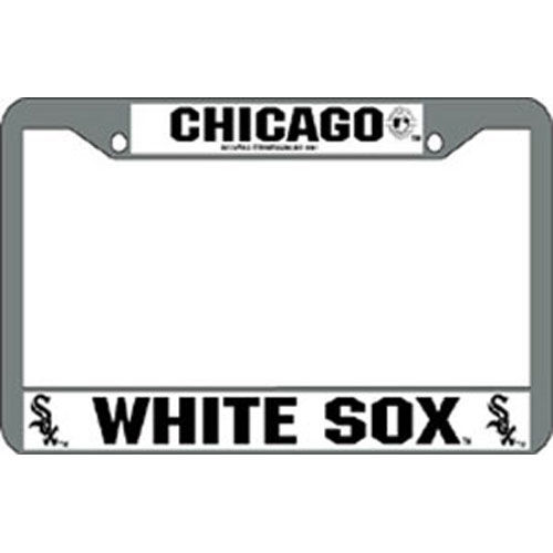 Chicago White Sox MLB Chrome License Plate Framechicago 