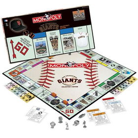 San Francisco Giants MLB Team Collector's Edition Monopolysan 