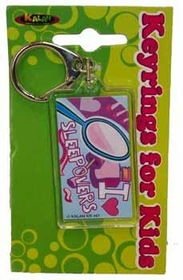 I (Heart) Sleepovers Key Ring Case Pack 60heart 