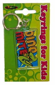 Dinomite Acrylic Key Ring Case Pack 60dinomite 