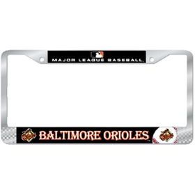 Baltimore Orioles MLB Chrome License Plate Framebaltimore 