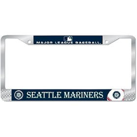 Seattle Mariners MLB Chrome License Plate Frameseattle 