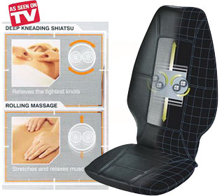 Shiatsu Roller Massaging Cushion - Therapist 200 Deluxeshiatsu 