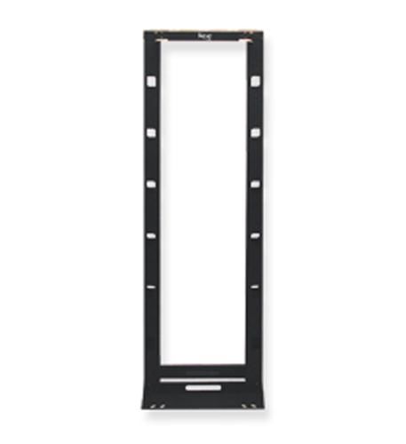 CABLE MNGMENT RACK, HYBRID, BLACK, 7ftcable 