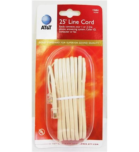 25' Line Cord IVORYline 